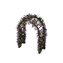 Wooden Arched Fence