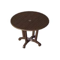 Simple Round Wooden Table