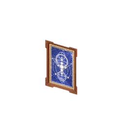 Star Chart Frame: Vertical