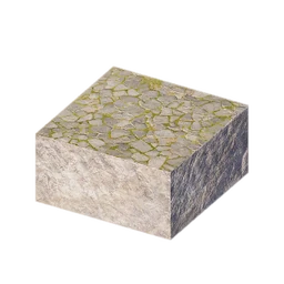 Cracked Square Rock