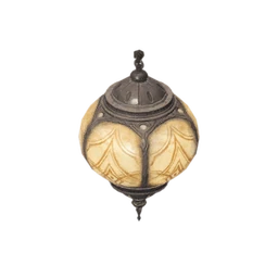 Round Metal Hanging Lamp