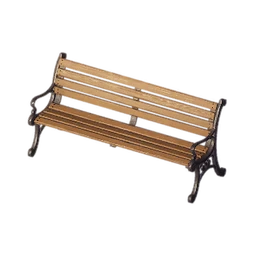 Wooden Pattern Bench