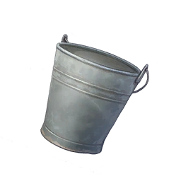 Dirty Iron Bucket