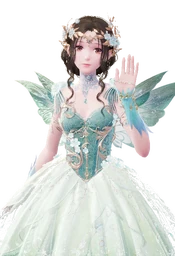 Blooming Dreams: Blue Mist