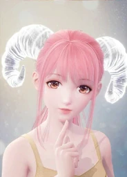 Curled Horns