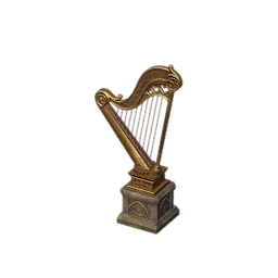 Memento Harp Sculpture