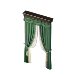 Creamy Gold Double-Layer Curtains