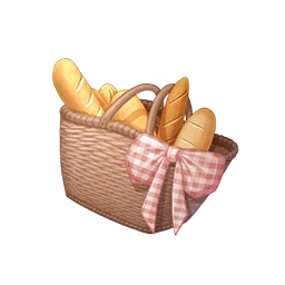 A Basket of Herbal Bread