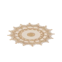 Earth Poem Round Rug