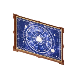 Star Chart Frame: Horizontal