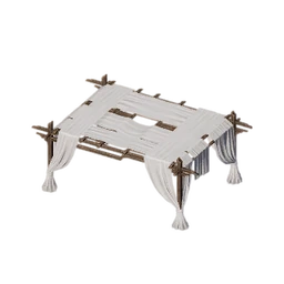 Veil-Draped Pergola