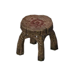 Plain Wood Stool