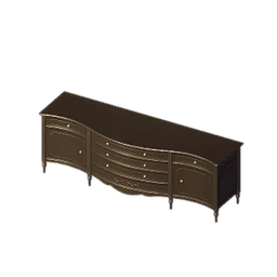 Woodcharm Curved Dresser