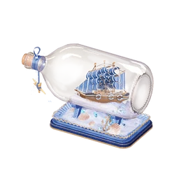 Set Sail Bottle Lamp