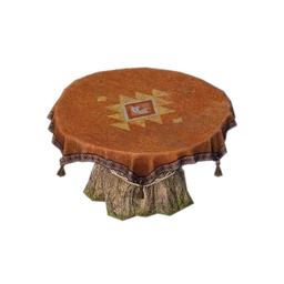 Soft-Fabric Round Table