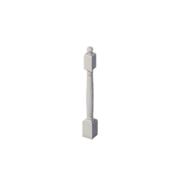 Courtyard Railing Post