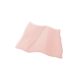Experimental Fabric Dropped Near the Suitcase
