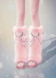 Fluffy Pink