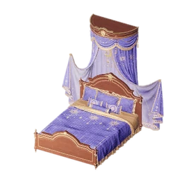 Starlit Canopy Bed