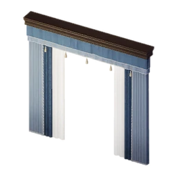 Draped Satin Curtains