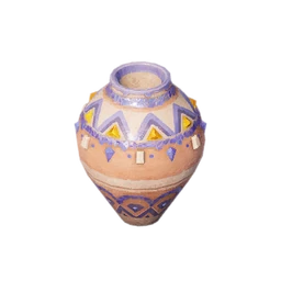Colorful Spindle Vase