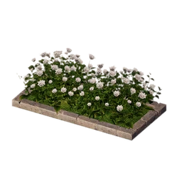 Moonlit Flowerbed