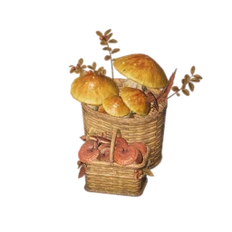 Misty Woodland Woven Basket