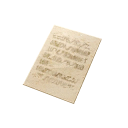 Stone Tablet Rubbing